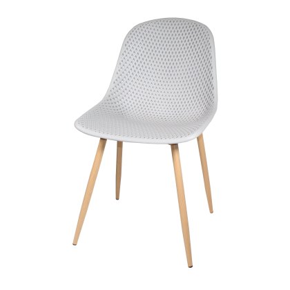 Alberto - Dining Chair (Light Grey PU)