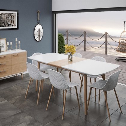 Alberto - Extending Dining Table 160cm