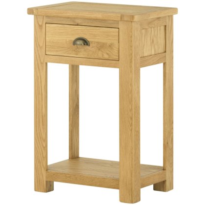 Bridgend - One Drawer Console Table (Oak)