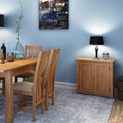 Bridgend - Two Door Cabinet (Oak)