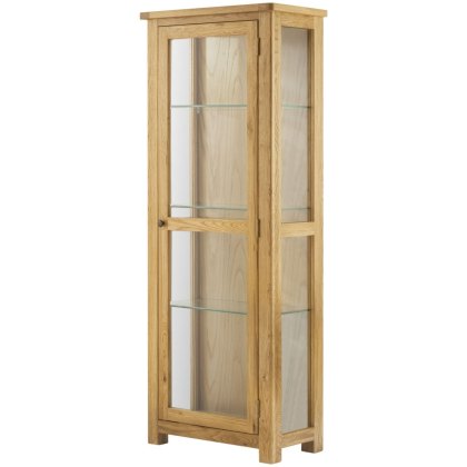 Bridgend - Glazed Display Cabinet (Oak) Bridgend - Glazed Display Cabinet (Oak)