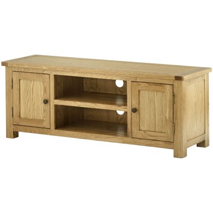Bridgend - Large TV Cabinet (Oak)