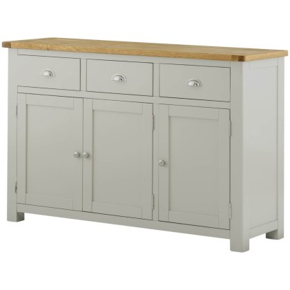 Bridgend - Three Door Sideboard (Stone)