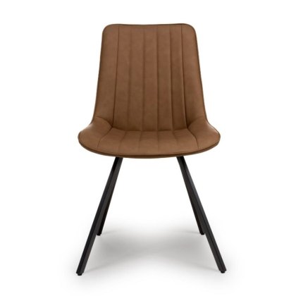 Miro - Dining Chair (Tan PU) Miro - Dining Chair (Tan PU)