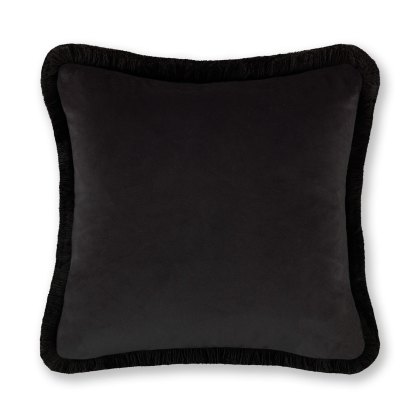 Paloma Home Cushions - Modern Floral Scatter Fibre Fill Black