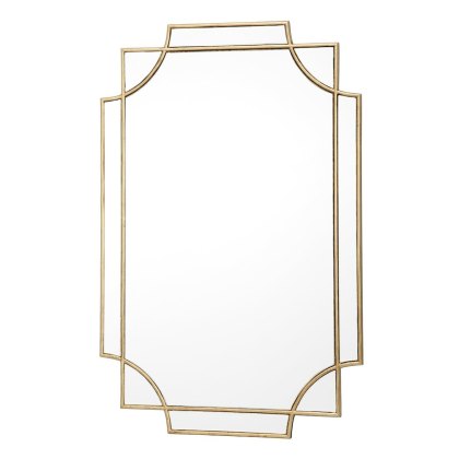 Dar - Guapo Rectangle Gold Detail Mirror Dar - Guapo Rectangle Gold Detail Mirror