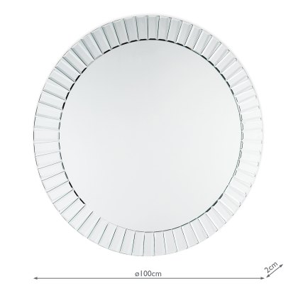 Laura Ashley - Capri Large Round Mirror