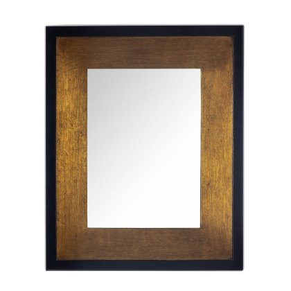 Laura Ashley - Cara Rectangular Mirror Mottled Bronze