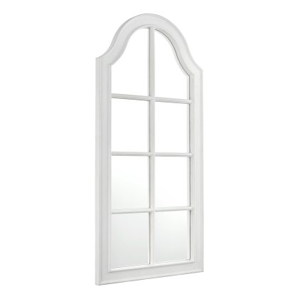 Laura Ashley - Coombs Rectangle Mirror Distressed Ivory