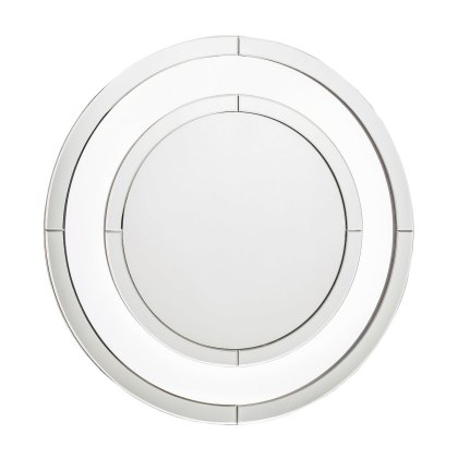 Laura Ashley - Evie Small Round Mirror Clear Laura Ashley - Evie Small Round Mirror Clear
