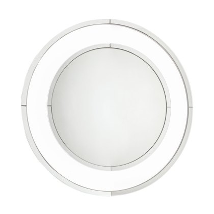 Laura Ashley - Evie Round Mirror Clear