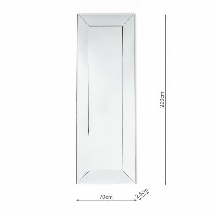 Laura Ashley - Gatsby Rectangle Floor Mirror