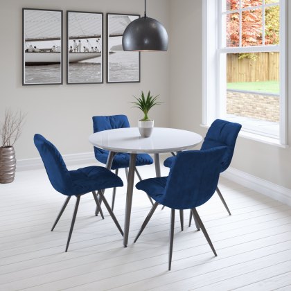 Chelsea - Logan Round Table (Grey)