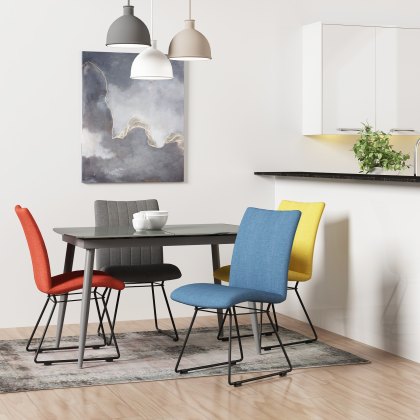 Chelsea - Riva Small Extending Dining Table (Grey)