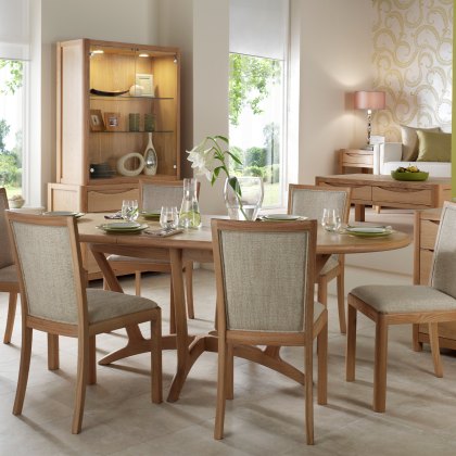 Grasmere - Low Back Chair (Natural Fabric)