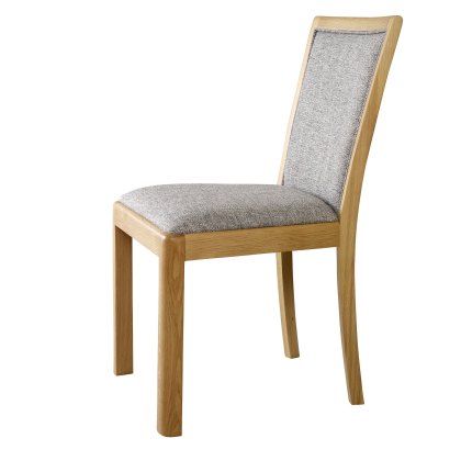 Grasmere - Low Back Chair (Grey Fabric)