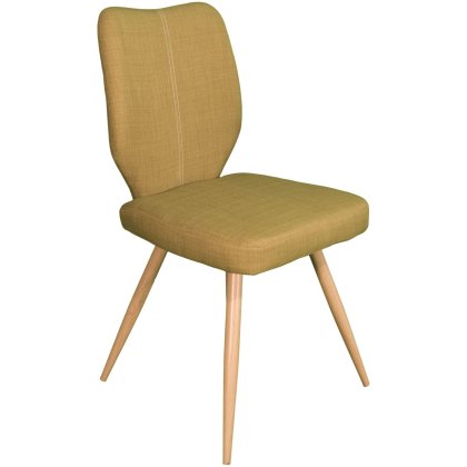Enka - Dining Chair (Green Fabric)