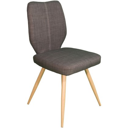 Enka - Dining Chair (Slate Fabric)