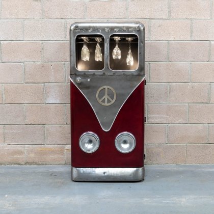 Retro - VW Storage Cabinet (Met Red) Retro - VW Storage Cabinet (Met Red)