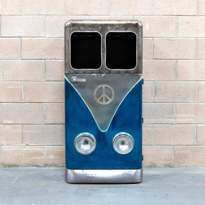 Retro - VW Storage Cabinet (Met Blue) Retro - VW Storage Cabinet (Met Blue)