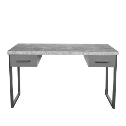 Roxburgh - Desk with Drawers (Stone Effect) Roxburgh - Desk with Drawers (Stone Effect)