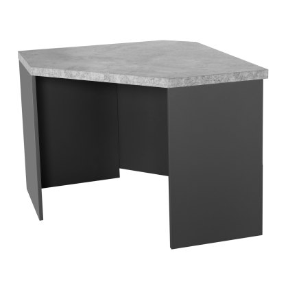 Roxburgh - Corner Desk (Stone Effect)