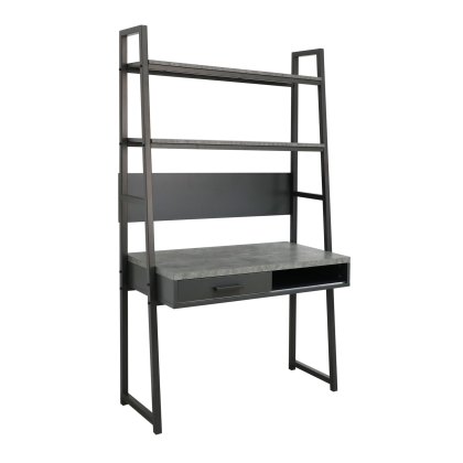 Roxburgh - Wall Desk (Stone Effect)