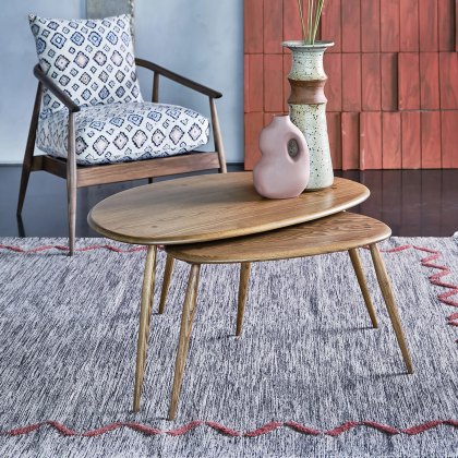 Ercol Collection - Pebble Coffee Table Nest