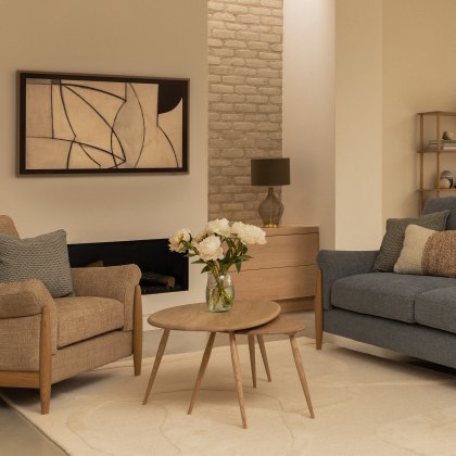 Ercol Collection - Pebble Coffee Table Nest