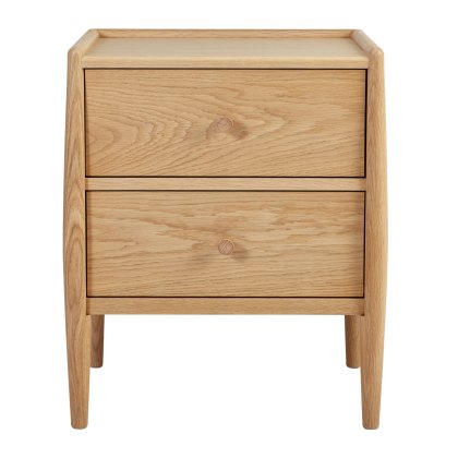 Ercol Winslow - 2 Drawer Bedside Chest Ercol Winslow - 2 Drawer Bedside Chest