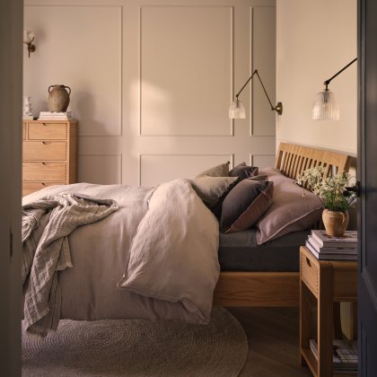 Ercol Bosco Bedroom - Kingsize Bed Frame