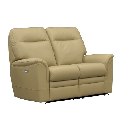 Parker Knoll Hudson 23 - 2 Seat Power Recliner Sofa with Lumbar and Headrest