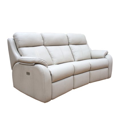 G Plan Kingsbury - 3 Seat Power Recliner Curved Sofa (with Electric Headrest and Lumbar Support) G Plan Kingsbury - 3 Seat Power Recliner Curved Sofa (with Electric Headrest and Lumbar Support)