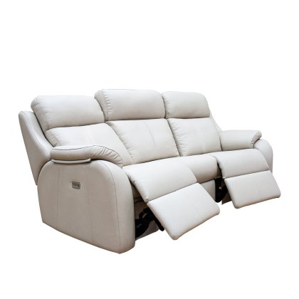 G Plan Kingsbury - 3 Seat Manual Recliner Curved Sofa