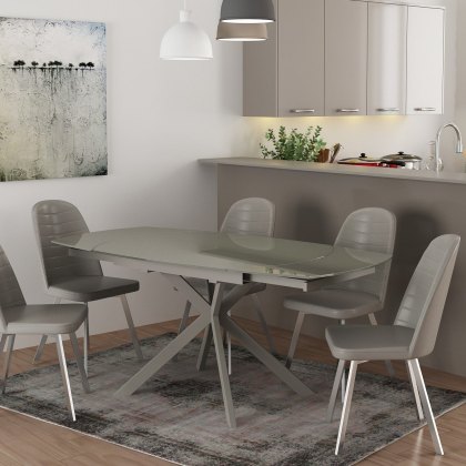 Harrogate - Extending Dining Table (Cappuccino)