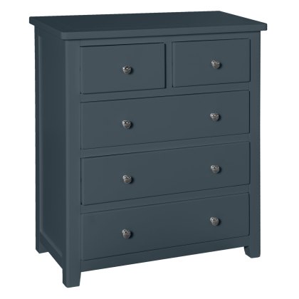 Hartford - 2+3 Drawer Chest (Blue)