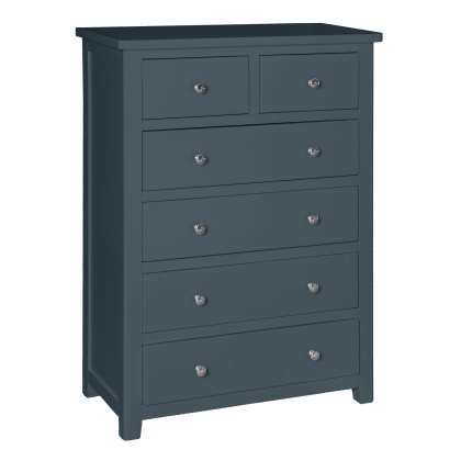 Hartford - 2+4 Drawer Chest (Blue)
