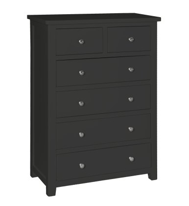 Hartford - 2+4 Drawer Chest (Charcoal)