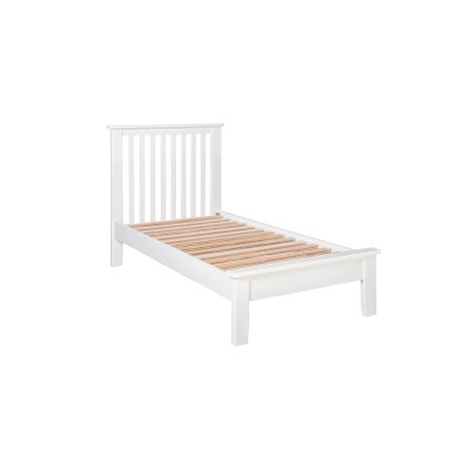 Hartford - Single Bedframe (White)