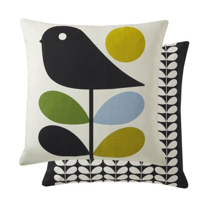 Orla Kiely Cushions - Early Bird Duck Egg (Feather) Orla Kiely Cushions - Early Bird Duck Egg (Feather)