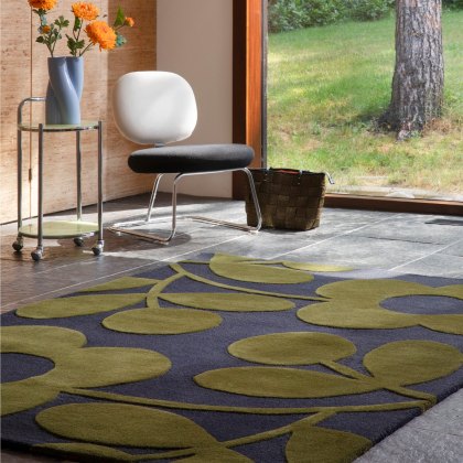 Orla Kiely - Spring Stem Marine Rug