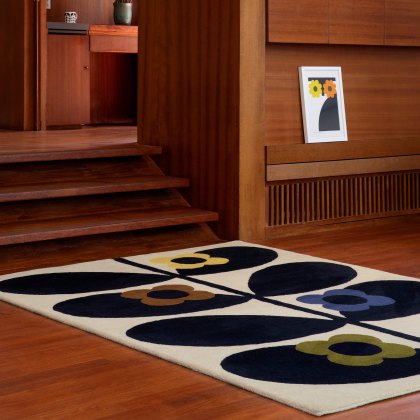 Orla Kiely - Wild Rose Fawn Rug