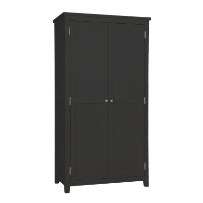 Hartford - Full Hanging Wardrobe (Charcoal)
