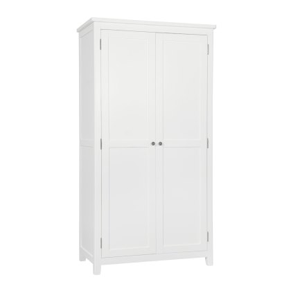Hartford - Full Hanging Wardrobe (White)