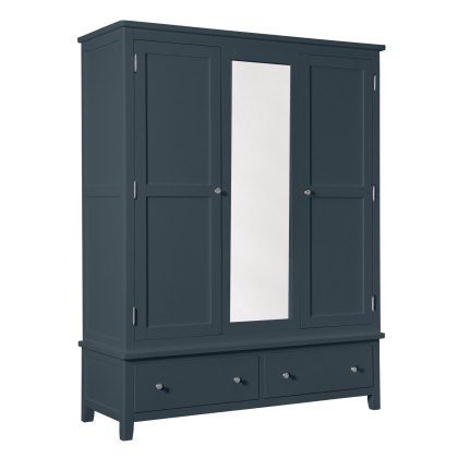 Hartford - Triple Wardrobe (Blue)