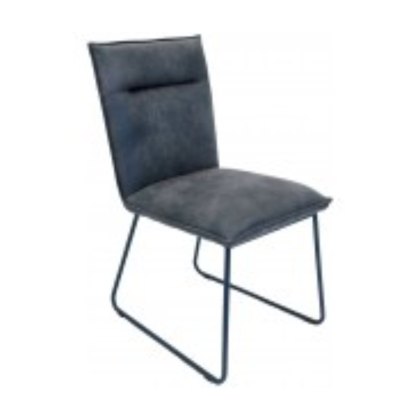 Moonstone - Dining Chair (Grey Suede)