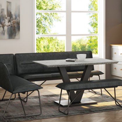Moonstone - Dining Table (Stone/Tetro)