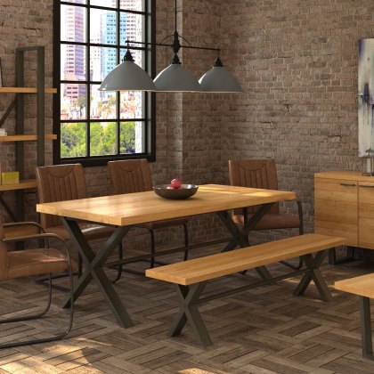 Roxburgh - 150cm Dining Table (Oak)