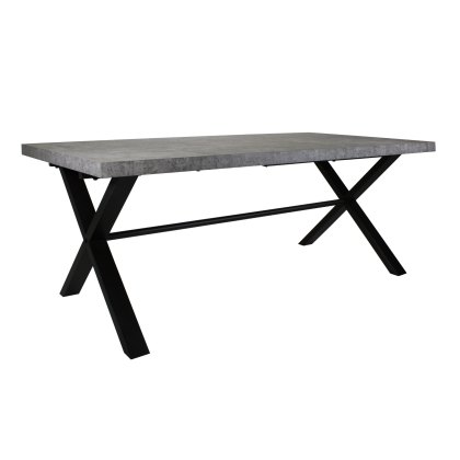 Roxburgh - 190cm Dining Table (Stone Effect)