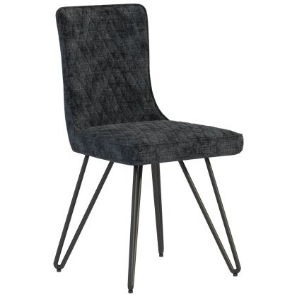 Roxburgh - Dining Chair (Grey Faux Leather)